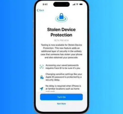 南芬苹果授权维修店分享被盗设备保护功能开启方法 