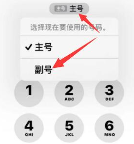 南芬苹果14维修店分享iPhone 14 Pro Max使用副卡打电话的方法 